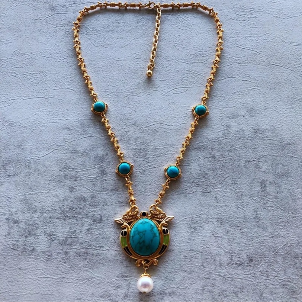 Statement Turquoise Necklace